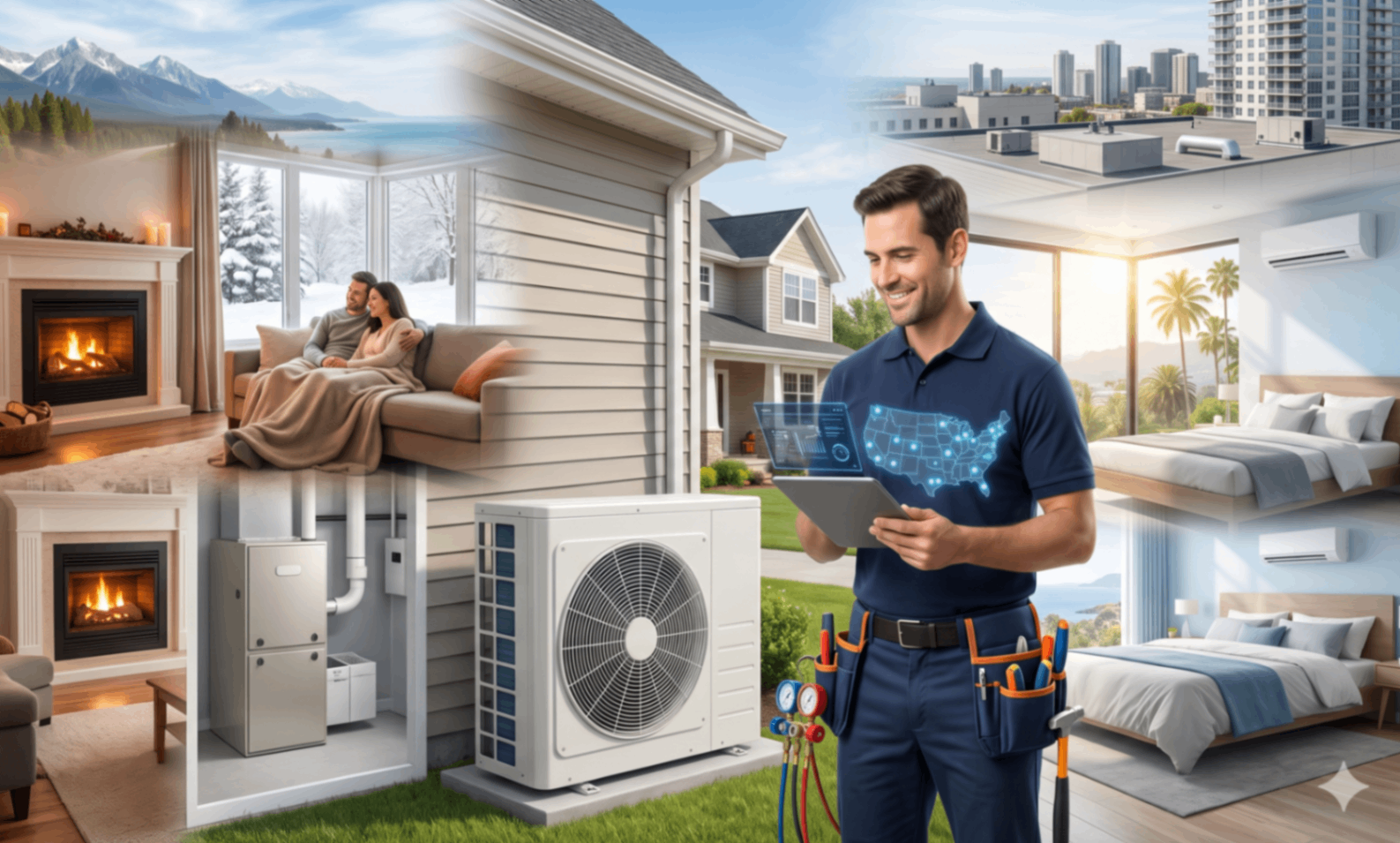 HVAC in Port Crane, NY